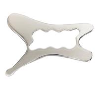 Scraping Massage Tool, 304 Stainless Steel Body Shaving Board, Ergonomic Face Muscle Scraper, Durable Back Massager Plate for Neck, Arms, Deep Tissue, 1 Piece
