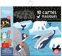 Scratch Art Cards Winter: Cartes à gratter et à métallliser