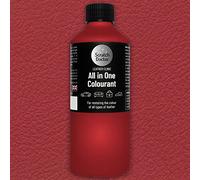 Scratch Doctor All in One Colorante per pelle per Mercedes, autosigillante, vernice riparatrice per sedili auto e interni in pelle Mercedes (rosso bengala 807N/507E)