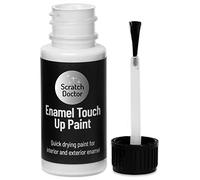 Scratch Doctor - Vernice per ritocchi smaltata, 15 ml, ad asciugatura rapida e facile, adatta per elettrodomestici da cucina, bagno, metallo, radiatore, frigorifero, doccia, lavandino (bianco)