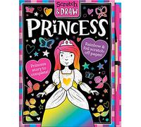 Scratch & Draw Princess - Scratch Art Activity Book (Scratch and Draw)