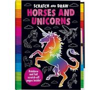 Scratch E Disegnare Libro Cavalli Unicorni - Novità da Colorare - Regalo