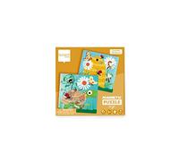 Scratch Europe-SCRATCH 276181158-Puzzle magnetico per feste in giardino, libro pieghevole per casa e in viaggio, puzzle per bambini dai 3 anni in su, 276181158