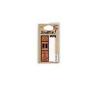 SCRATCH FIX 3760161438087 - Nastro termoadesivo in velcro, 1 m x 20 mm, colore: bianco, taglia unica