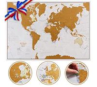 Scratch il Mondo Version Française Gratta via i posti in cui viaggi