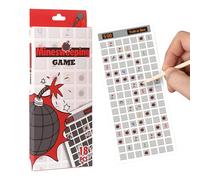 Scratch Off Puzzle Game, Interactive Board Activity, Challenging Card Set, Mystery Reveal Fun for Holidays, Birthdays, Camping, Family Nights, Friend Gatherings, Travel, Vacation, Home Entertainment