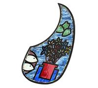 Scratch Plate per Acustica Chitarra Chitarra Acustica Conchiglia Intarsiata In Legno Di Rosa Bellissimo Modello Battipenna Per Gli Amanti Della Chitarra Battipenna per Chitarra Acustica (Color : 01)