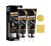 Scratch Remover for Vehicles, 2025 Upgrade Car Scratch Repair Paste, Car Paint Scratch Repair Polishing Wax with Wipe & Sponge, Car Scratch Remover Kit for Deep Scratches (2PCS)