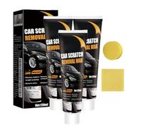 Scratch Remover for Vehicles, 2025 Upgrade Car Scratch Repair Paste, Car Paint Scratch Repair Polishing Wax with Wipe & Sponge, Car Scratch Remover Kit for Deep Scratches (3PCS)