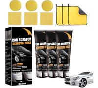 Scratch Remover for Vehicles,Car Paint Scratchs Repair Paste,Long Lasting Protection Erase Polishing Wax,Car Scratches Remover Kit with Wipe Sponge for Various Cars