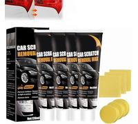 Scratch Remover for Vehicles, Car Scratch Remover Wax, 2026 New Car Scratch Repair Paste, 120ML Car Paint Scratch Repair for Deep Scratches, Car Paint Scratch Repair Kit Abrasive (4 Pcs)