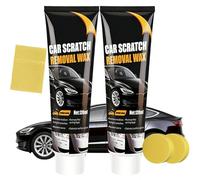 Scratch Remover for Vehicles, New Upgrade Car Scratch Repair Kit with Wipe and Sponge for Car Paint Polishing & Restore (Black 2 sets)