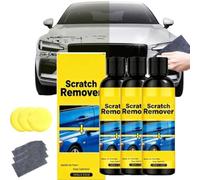 Scratch Remover Paste,Paint Colors Polishing Kit,Plastic Polish Scratchs Removers,Car Scratch Remover Kit,Car Polishing Wax,Quick Repair Scratches and Restore Shine (3 Pcs)