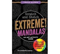 Scratch & Sketch Extreme Mandalas (Trace Along) (Copertina rigida)
