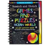Scratch & Sketch Games & Puzzles: Ocean World (Trace Along) (Copertina rigida)