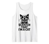 Scratch That I'm a Cat Amo i gatti Feline Pet Meow Love Cats Canotta