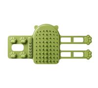 Scratchs of the Corner Face per gatti interni, spazzola di pulizia in silicone - Silicone Disquallado Pulizia sfregamento del pettine del sentiero del muro | Cor