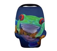 SCRAWLGOD Foglie autunnali Coprisedile per auto per neonati Baldacchino per ragazze Regalo Elastico Copertura infermieristica Allattamento al seno Protegge la copertura multiuso per bambini