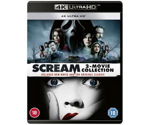 Scream (1996) & Scream (2022) (4K UHD Blu-ray) Drew Barrymore Dylan Minnette