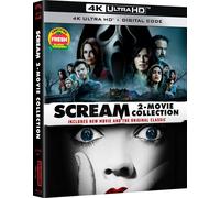 Scream 2-Movie Collection (4K UHD Blu-ray) Courteney Cox Jenna Ortega