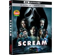 Scream (2022) (4K UHD Blu-ray) Melissa Barrera Jenna Ortega Jack Quaid