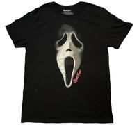 Scream Ghost Face T-Shirt Mens Large, Black Halloween Icons of Horror Movies