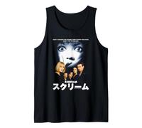 Scream Japanese Movie Poster with Kanji Vintage Horror Canotta