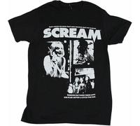 Scream Mens T-Shirt - Don't Answer The Phone Movie Poster Image Black