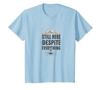 Scream Queen: Gli orrori persistono, ma Lo Faccio Anche io Maglietta, Bambini, Celeste, 4 Anni