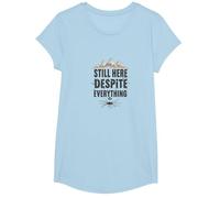 Scream Queen: Gli orrori persistono, ma Lo Faccio Anche io Maglietta, Ragazze, Celeste, XS