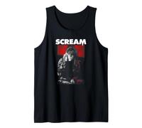 Scream Sidney Black And White Photo Vintage Horror Movie Canotta