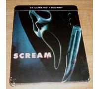 Scream Steelbook 4K UHD+Blu-Ray Nuovo Sigillato Thriller Terrore
