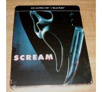 Scream Steelbook 4K UHD+Blu-Ray Nuovo Sigillato Thriller Terrore