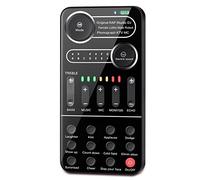 Scream Voice Changer, Circo Clown Personaggi Live Sound Card, Cool Lights Sound Board Portatile Voice Disguiser