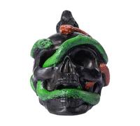 Scream Whistle, Death Whistle, Skull Snake Prop, Terrifying Sound for Haunted House Effects, Clay Halloween Accessory for Costumes, Party Loud Horror Prank Tool