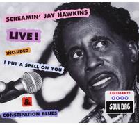 SCREAMIN' JAY HAWKIN - LIVE - CD - K72z