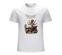 Screaming Trees Uncle Anesthesia American Rock Men Cotton T-Shirt Short Sleeve White Clothes Tees M