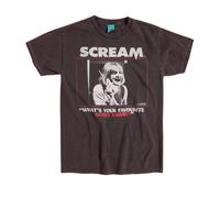 ScreamWhats Your Favourite Scary Movie MagliettaLavato Vintage Adulto (TT730)