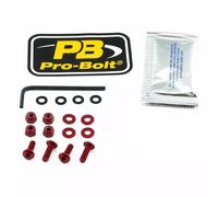 Screen Bolt Aluminium PRO BOLT Red 23210707