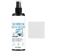Screen Cleaner Spray - 14.5 * 4cm Microfiber Cleaning Cloths, Laptop Screen Cleaner Spray, Screen's Cleaners With Wipe Cloth | For Television Mobile Phone Electronic Devices Monitors Glasses Lens