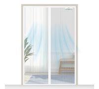 SCREEN DOOR Zanzariera Magnetica per Porta 150x240cm | Zanzariera di Alta Qualità, Protezione Insetti, Facile da Montare - Bianco