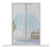 SCREEN DOOR Zanzariera Magnetica per Porta 160x200cm | Zanzariera di Alta Qualità, Protezione Insetti, Facile da Montare - Grigio