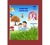 Screen-Free Fun Activity Book for Kids Ages 3-8: Spot the Difference, Matching Games, Tracing Activities, and Brain-Boosting Challenges