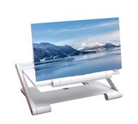 Screen Magnifier | 8.07In Foldable Adjustable Display Amplifier Tool | Phone Screen Amplifier PC Glass Stand Holder Eye Protection Viewing Aid | Office Study Travel Home Indoor Outdoor