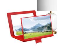 Screen Magnifiers - Phone Screen Amplifier,12 Inch Portable Projector Amplifier | 3D HD Adjustable Angle Smartphone Screens Magnifier | Phone Movie Entertainment Device For Home Office Travel