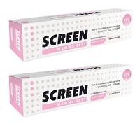 Screen Mamma Test Screen Test Gravidanza Urina Rapido hCG Set da 2 2x1