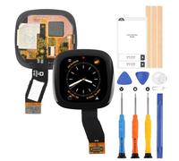 Screen Replacement for Fitbit Sense 2 / Versa 4 Watch LCD Display Touch Screen Digitizer Glass Panel Full Assembly with Repair Tools
