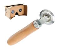 Screen Tool Roller - Reusable Solid Wood Hand Roller, Handmade Crafts Tool | Screen For Coated Paper, Corrugated Hollow Board, KT Board, Cardboard, RV Paper Smoothing Cardboard