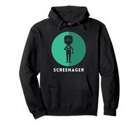 Screenager Felpa con Cappuccio