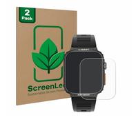 ScreenLeaf 2 Pezzi Pellicola protettiva per Bekomiya Smartwatch 1.91" [Proteggi Schermo Sostenibili, Clear, Antigraffio]